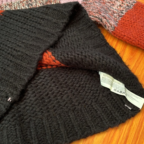 J.O.A knit crew neck multicolored long sleeves sweater top sz.XS - Picture 10 of 11